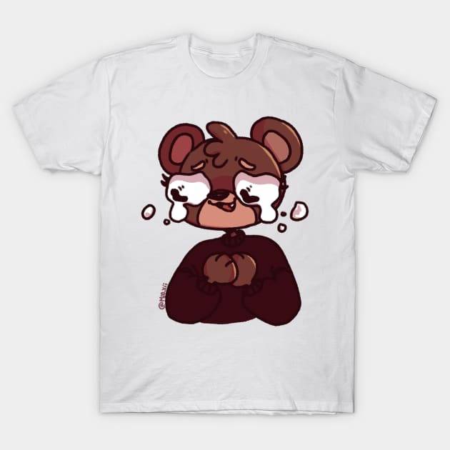 Emotional bear T-Shirt by miooaoyamyam